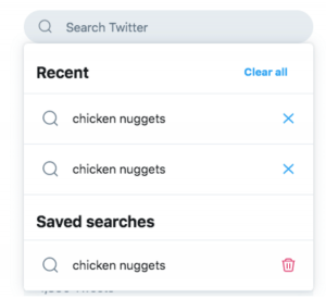 twitter search