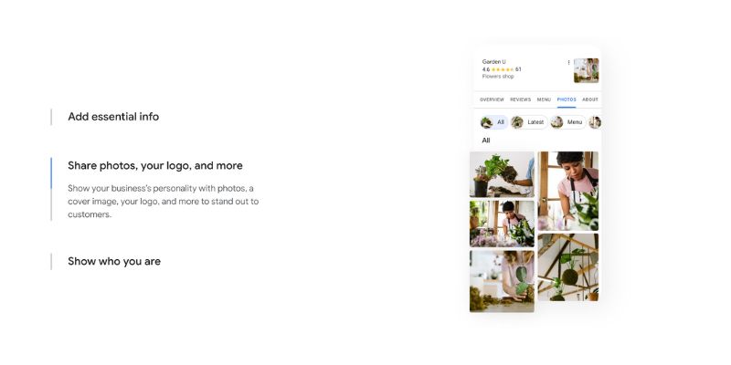 new listing google profile