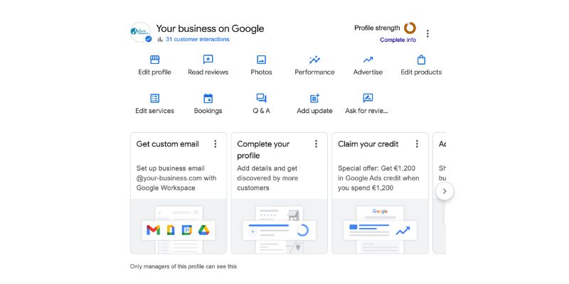 google business profile